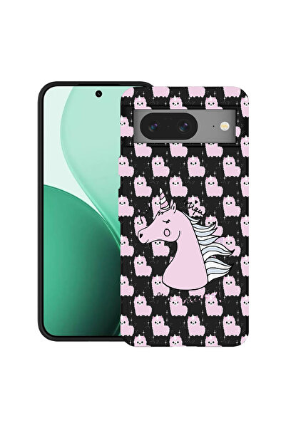 bestcase Carcasă ultra subțire TPU pentru Google Pixel 8, cu design Unicorn -...