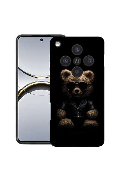 bestcase Husă premium din silicon pentru OPPO Find X8, cu design în stil ursu...