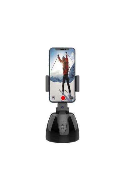 Generic 360 Auto Face Tracking Phone Holder Smart AI Gimbal Selfie Mount for Vlog Live Streaming TikTok