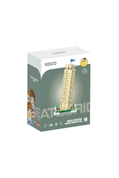 ByCaretta Lego Leaning Tower of Pisa