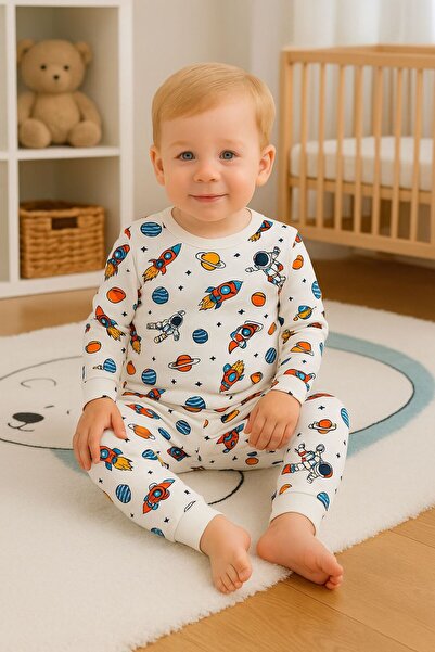 tunays shopping Baby Kids Pajama Set 100% Cotton 1-5 Years Old