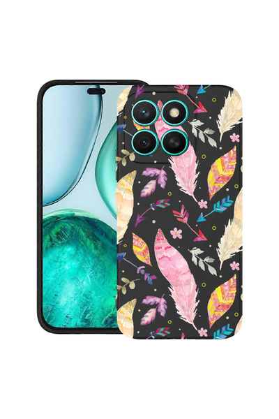 bestcase Carcasă ultra subțire TPU pentru Xiaomi 17, cu design pene colorate, 2100005 B 68