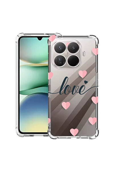 bestcase Carcasă antișoc pentru Xiaomi 15T Pro, cu design Love Flying Hearts,...