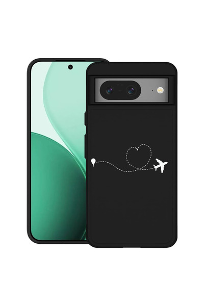 bestcase Θήκη TPU εξαιρετικά λεπτή για Google Pixel 8, με σχέδιο "Love To Tra...