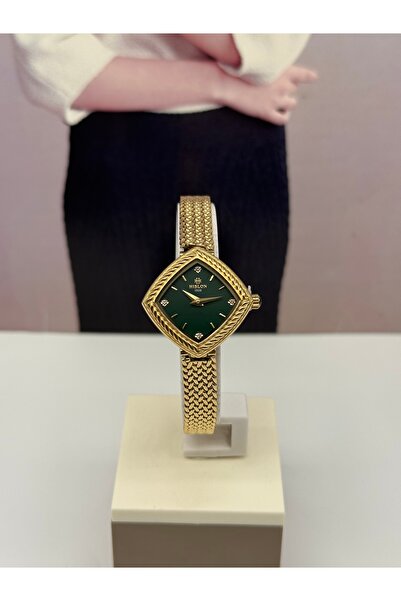 Hislon Gold Straw Women's Wristwatch 3 Atm Waterproof