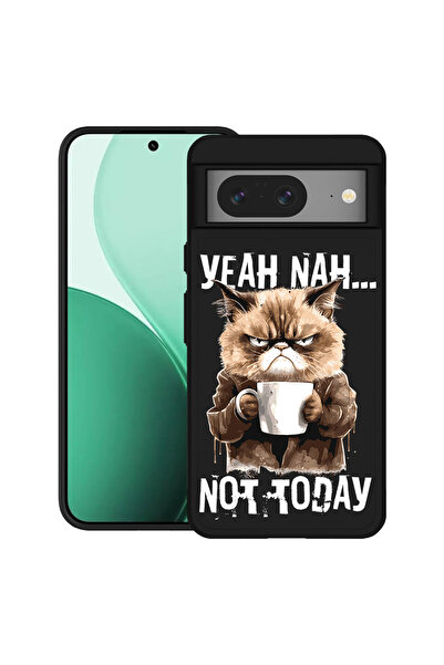 bestcase Carcasă ultrasubțire TPU pentru Google Pixel 8, cu design Not Today,...