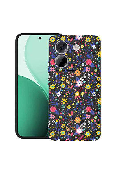 bestcase Carcasă ultra subțire TPU pentru Poco M7 Pro 5G, model floral, 21000...
