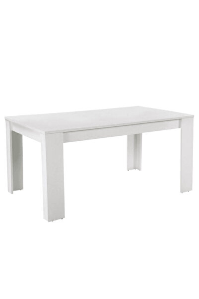 DacEnergy Dining table, white, 160x90 cm, TOMY NEW