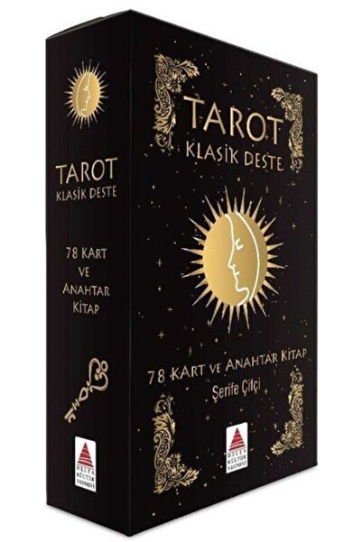 Delta Kültür Yayınevi Tarot - Klasik Deste,78 Kart Ve Anahtar Kitap
