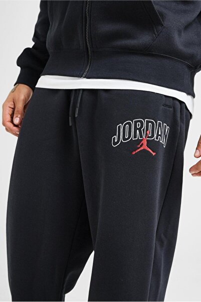 Nike Jordan Brooklyn Oh Pant Men's Oversized Cut Black Sweatpants