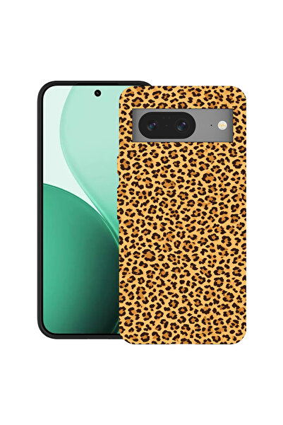 bestcase Carcasă ultra subțire TPU pentru Google Pixel 8, cu design leopard, ...