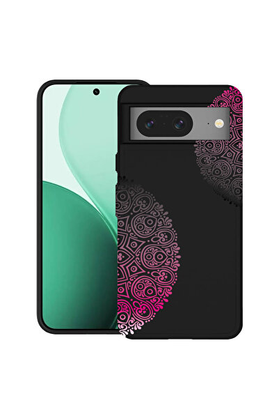 bestcase Carcasă ultrasubțire TPU pentru Google Pixel 8, cu design din dantel...
