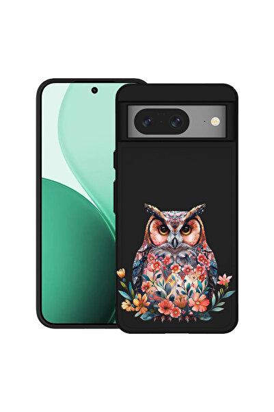 bestcase Carcasă ultra subțire TPU pentru Google Pixel 8, cu design OWL, 2100...