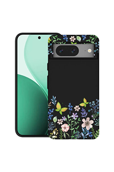 bestcase Carcasă ultra subțire TPU pentru Google Pixel 8, cu design cu flutur...