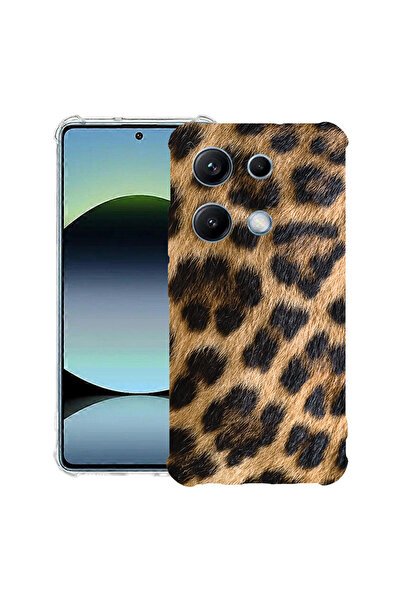 bestcase Удароустойчив калъф за Xiaomi Redmi 15C 5G (173 мм), дизайн с леопар...