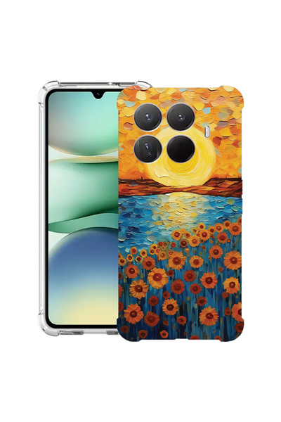 bestcase Carcasă antișoc pentru Xiaomi 15T Pro, cu design pictură floarea-soa...