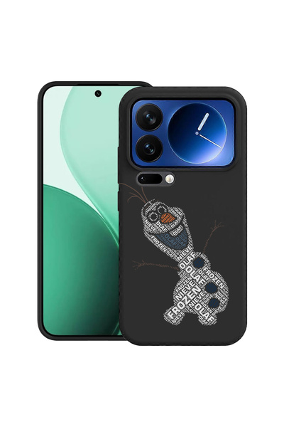 bestcase Carcasă ultra subțire TPU pentru Xiaomi 17 Pro, cu design caligrafic Olaf, 2100006 B 1539