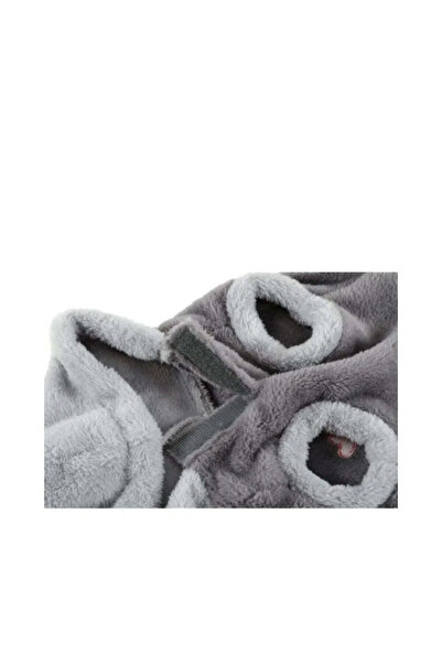 Zolux Teddy Sweater with Hood for Cats - Gray