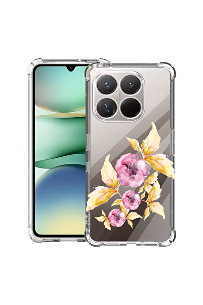 bestcase Carcasă antișoc pentru Xiaomi 17, cu design flori pastelate, 2099999...