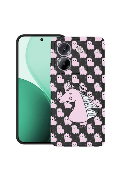 bestcase Carcasă ultra subțire TPU pentru Poco M7 Pro 5G, cu design Unicorn -...