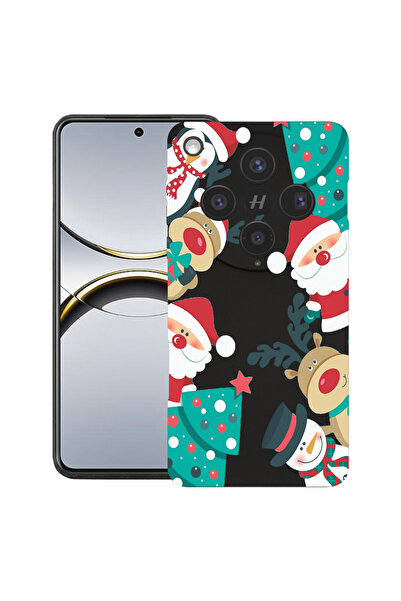 bestcase Husă premium din silicon pentru OPPO Find X8, cu design de Crăciun, ...