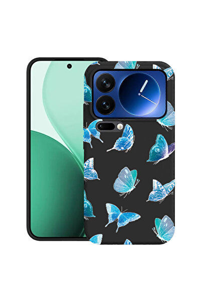 bestcase Carcasă ultra subțire TPU pentru Xiaomi 17 Pro, cu design cu model fluture, 2100006 B 1012