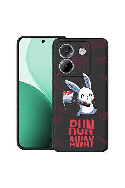 bestcase Carcasă ultra subțire TPU pentru Poco M7 Pro 5G, cu design Run away!, 2100003 B 1463