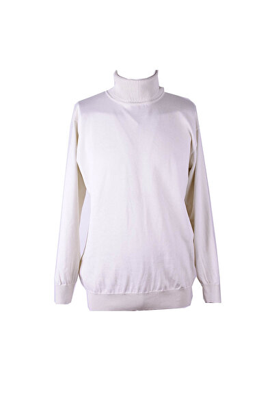 trender Tam Balıkçı Ecru Men's Sweater Ysn03