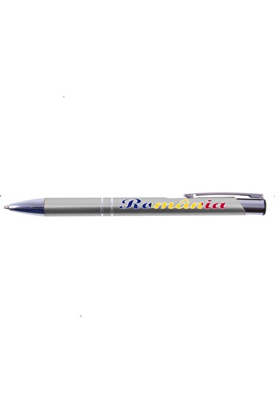 OEM Silver metallic pen with tricolor