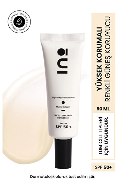 INO Beauty Cilt Tonu Eşitleyici Saf Kolajen Yüksek Korumalı 01 Light SPF50+ Y...