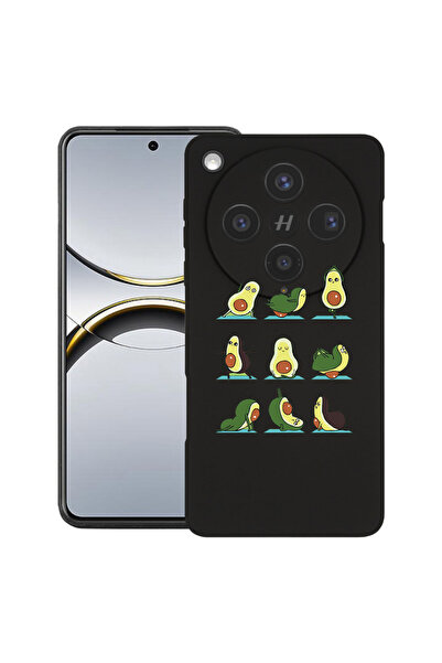 bestcase Husă premium din silicon pentru OPPO Find X8, cu design Avocado Yoga...