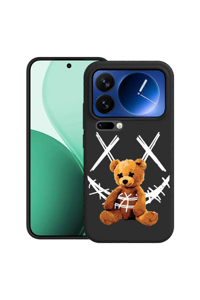 bestcase Carcasă ultra subțire TPU pentru Xiaomi 17 Pro, cu design Teddy Bear...