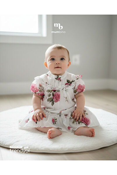 Top Kids Miss Ecru Girl Dress 5889