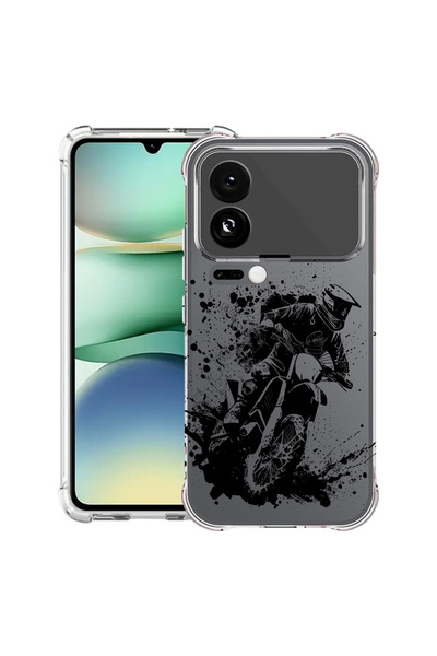 bestcase Carcasă antișoc pentru Xiaomi 17 Pro Max, cu design MotoCross, 20999...