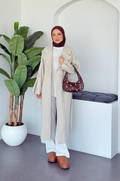 Şulemoda Giyim Zenom Coat Cream