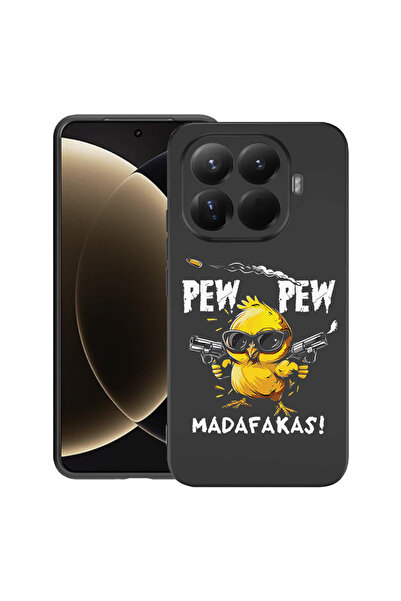 bestcase Husă premium din silicon pentru Xiaomi 15T Pro, cu design Pew Pew, 3...