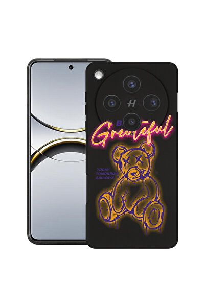 bestcase Husă premium din silicon pentru OPPO Find X8, cu design ursuleț de p...