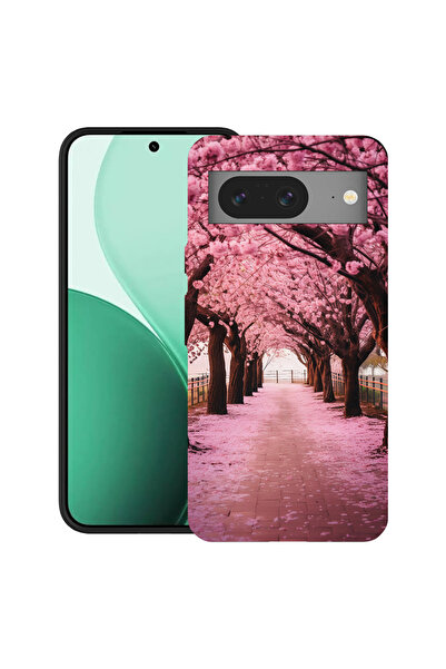 bestcase Carcasă ultra subțire TPU pentru Google Pixel 8, cu design cu flori ...