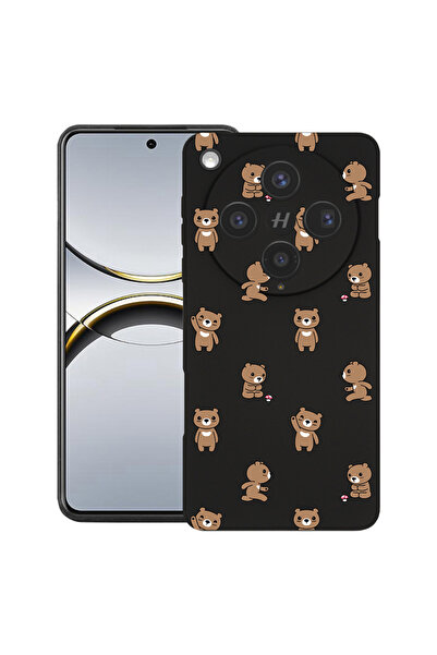 bestcase Husă premium din silicon pentru OPPO Find X8, cu design cu model de ...