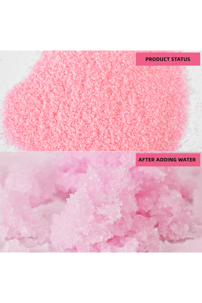 UNIQVIBE Jelly Spa Bath Salt Set with Gel Effect, Hydration and Aromatherapy, Rose