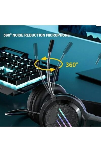 Generic Celebrat GM-2 Overhead Wired Gaming Headset - 5.1 HD Surround, Noise Cancelling Mic