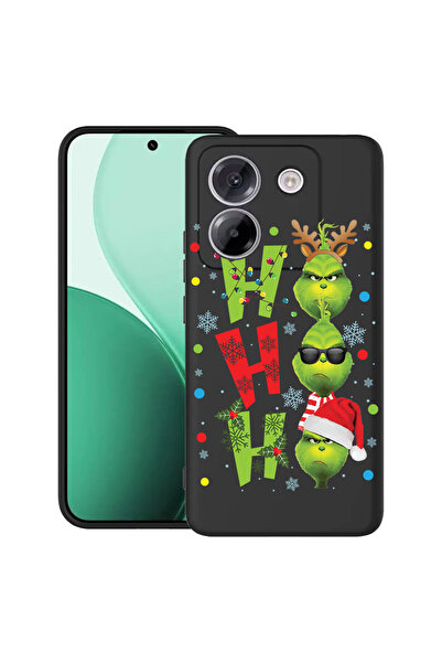 bestcase Carcasă ultra subțire TPU pentru Poco M7 Pro 5G, cu design Grinches - Ho Ho Ho, 2100003 B 1602