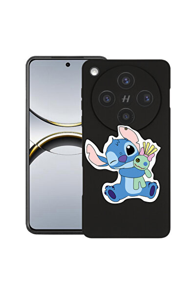 bestcase Husă premium din silicon pentru OPPO Find X8, cu design Stitch, 2043...