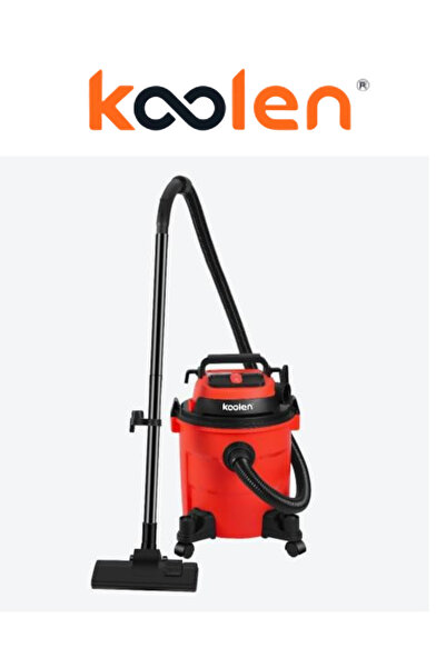 Koolen Colin Original Wet & Dry Vacuum Cleaner, 20 Liters, 1600 Watts, Red - 806101005