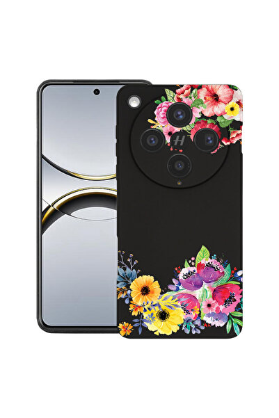 bestcase Husă premium din silicon pentru OPPO Find X8, cu design floral, 2043...