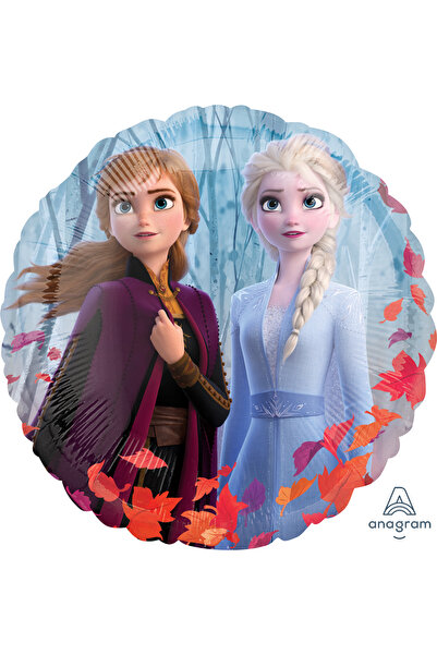 Anagram Balon folie Frozen 2 fata dubla rotund 43 cm