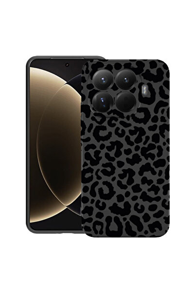 bestcase Husă premium din silicon pentru Xiaomi 15T Pro, cu design Leopard, 3...