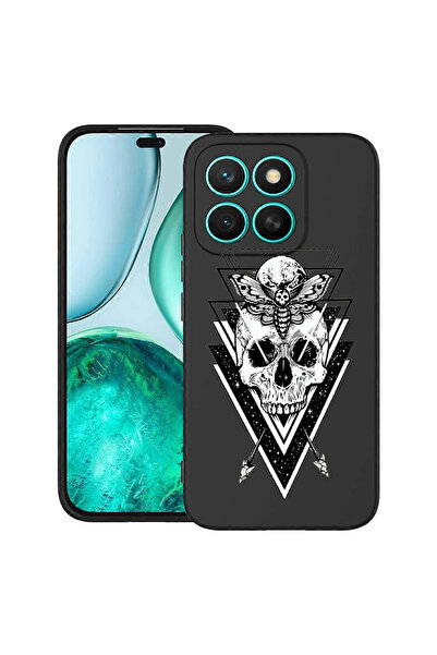 bestcase Carcasă ultra subțire TPU pentru Motorola Moto G56, cu design craniu...