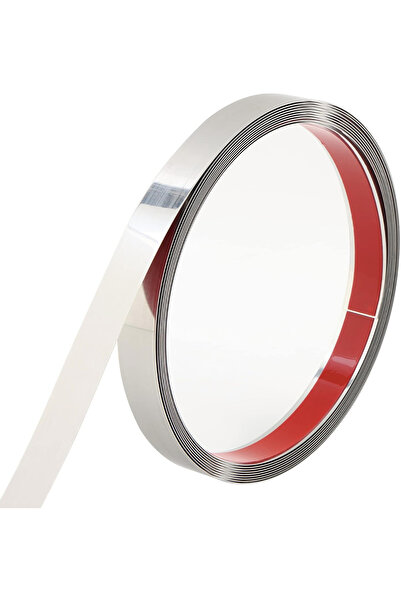 G Glixicom Decorative Strip in Stainless Steel Nickel Plated Gold Self-adhesive for Decorations 5 m x 1 cm