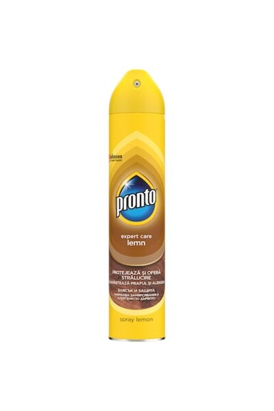 Pronto Lemon wood furniture care and cleaning spray, 300ml